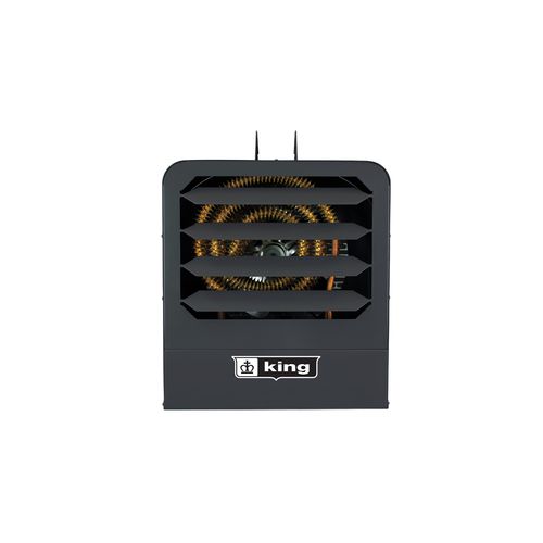 Main product image of 480V, 5kW KB Unit Heater 1-Ph w/ SP Thermostat And Bracket (Gray)