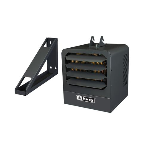 Main product image of 480V, 7.5kW KB Unit Heater 1-Ph w/ SP Thermostat & Bracket (Gray)