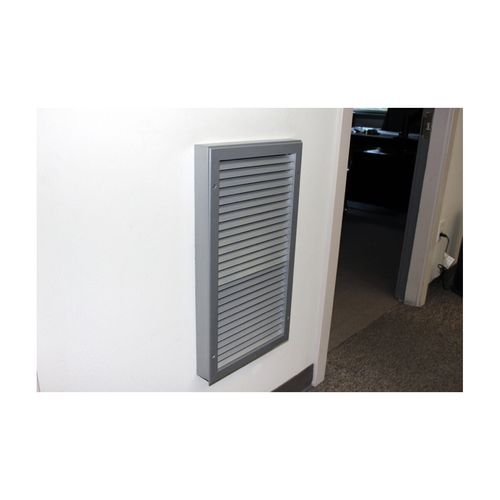 Main product image of 208V, 4500W LPWA Large Architectural Wall Heater w/ Tamperproof Thermostat (Silver)