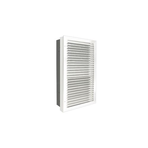 Main product image of 277V, 4000W LPWA Large Architectural Wall Heater w/ Tamperproof Thermostat (White)