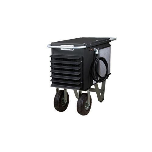 Main product image of 240V, 25kW PCKW Portable Wheeled Industrial Unit Heater 3-Ph (Gray)