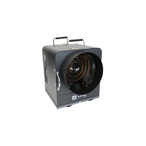 Main product image of 240V, 5kW PKB-Dt Ductable Portable Industrial Unit Heater 3-Ph (Gray)
