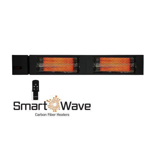 Main product image of 43" RK Radiant Heater, 2 Carbon Lamp Radiant Infrared Heater, 240V 3000W (Black)