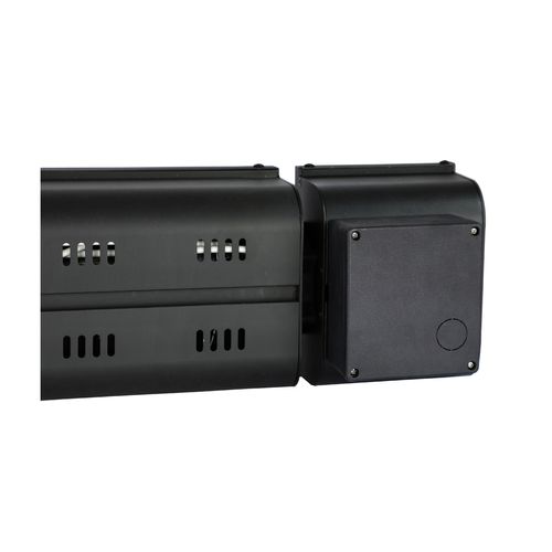 Main product image of 43" RK Radiant Heater, 2 Carbon Lamp Radiant Infrared Heater, 240V 3000W (Black)
