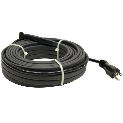 Main product image of 75 Ft SRP Self-Regulating Pre-Assembled Pipe Trace Heating Cable, 120V, 450W