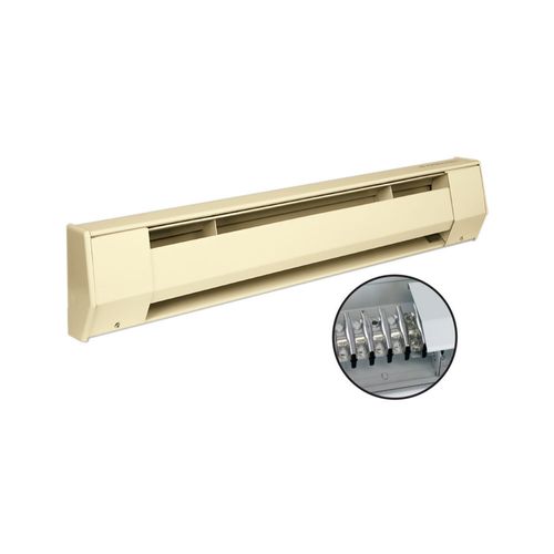 Main product image of 6' K Series Electric Baseboard Heater (208/240V, 1125/1500W) - Almond, 6K2415-AL