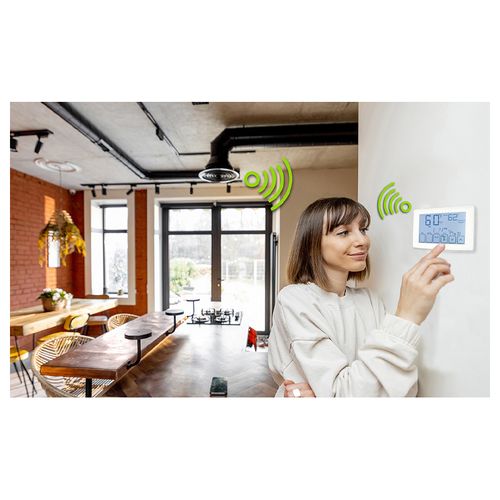 Main product image of Radio Frequency Programmable Thermostat Kit for 24V HVAC Control with 24V Relay