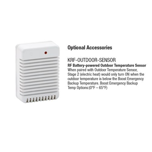 Main product image of Battery-Powered Outdoor Temperature Sensor for KRFTP Thermostats