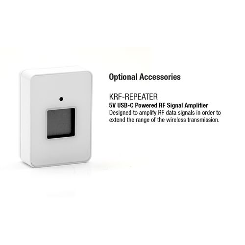 Main product image of Radio Frequency USB-Powered Repeater for KRFTP Thermostats