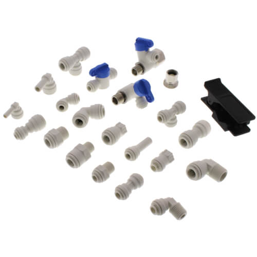 KITISRK John Guest KITISRK 1/4" & 3/8" White Polypropylene Push