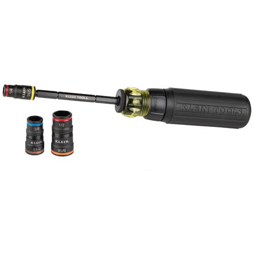 32910RCHT - Klein Tools 32910RCHT - 7-in-1 Impact Rated Flip Socket Set ...