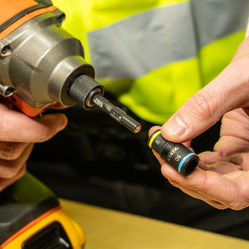 Main product image of 2-in-1 Impact Rated Flip Socket Set, Metric