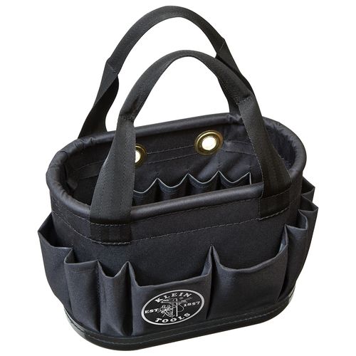 Main product image of Hard-Body Bucket, 29-Pocket Aerial Bucket, Black