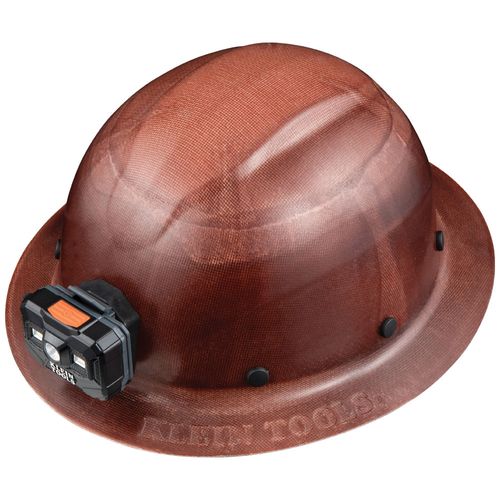 Main product image of Hard Hat, KONSTRUCT Series, Full-Brim, Class G, Rechargeable Headlamp