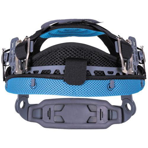 Main product image of Klein Carbon Fiber Full Brim Hard Hat with Headlamp, Spartan