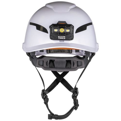Main product image of Safety Helmet, Type-2, Non-Vented Class E, with Rechargeable Headlamp
