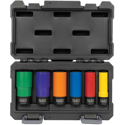 Main product image of Coated Socket Set, 12-Point, 6 Piece