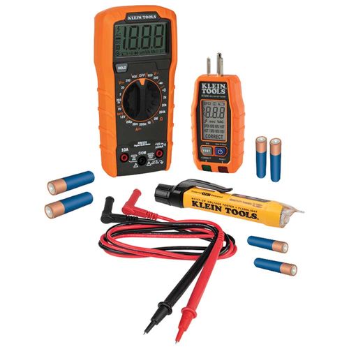 Main product image of Premium Electrical Tool Set with Multimeter, Volt Tester, Outlet Tester