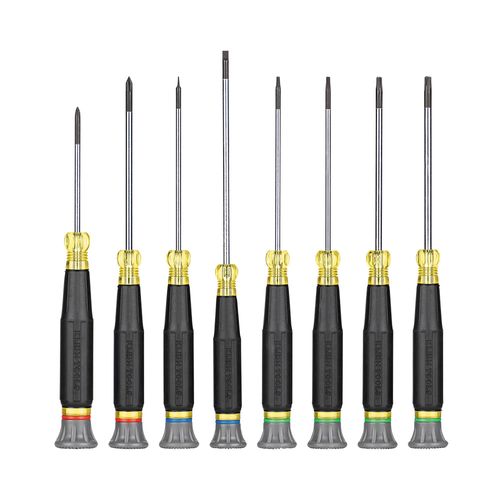 Precision Screwdriver Set, Slotted, Phillips, and TORX 8 Piece