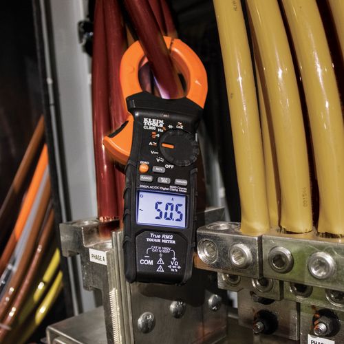Main product image of Digital Clamp Meter, AC Auto-Range TRMS, Low Impedance (LoZ), 2000 Amp