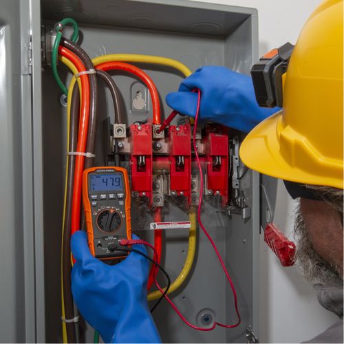 Main product image of Auto-Ranging Digital Multi-Tester with Standard/GFCI Receptacle Tester