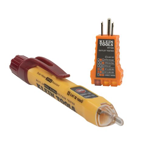 Main product image of Dual Range NCVT with Receptacle Tester Electrical Test Kit