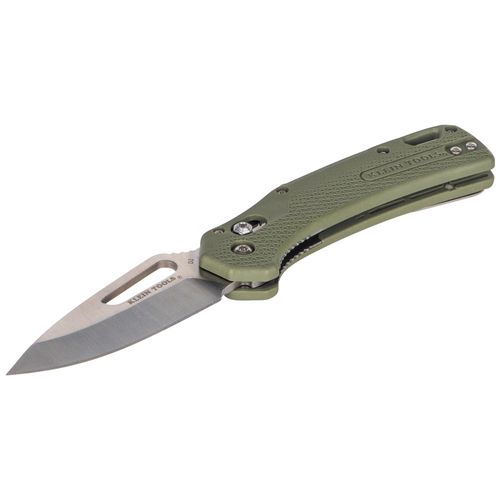 Main product image of KTO Resurgence Knife, Drop Point Blade, Moss Green Handle
