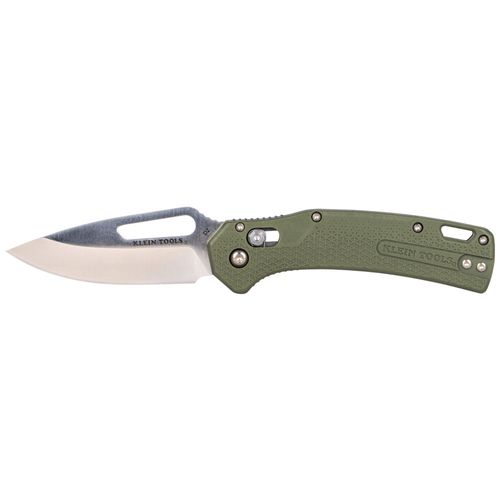 Main product image of KTO Resurgence Knife, Drop Point Blade, Moss Green Handle