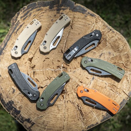 Main product image of KTO Resurgence Knife, Clip Point Blade, Black Handle