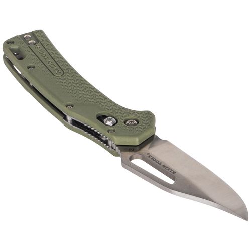 Main product image of KTO Resurgence Knife, Clip Point Blade, Moss Green Handle