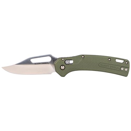 Main product image of KTO Resurgence Knife, Clip Point Blade, Moss Green Handle