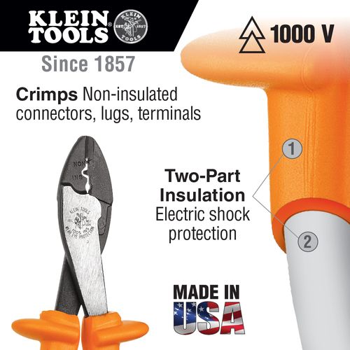 Main product image of Insulated Crimping and Cutting Tool, 1005-INS