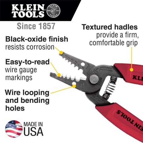 Main product image of Wire Stripper/Cutter for 8-16 AWG Stranded Wire, 11049
