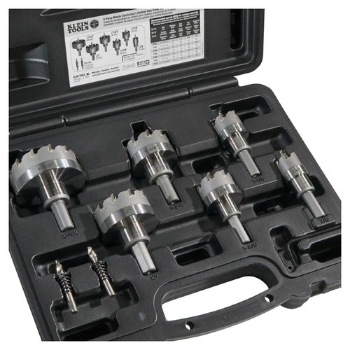 Main product image of Hole Cutter Kit, Master Electrician Hole Cutter, 8-Piece, 31873