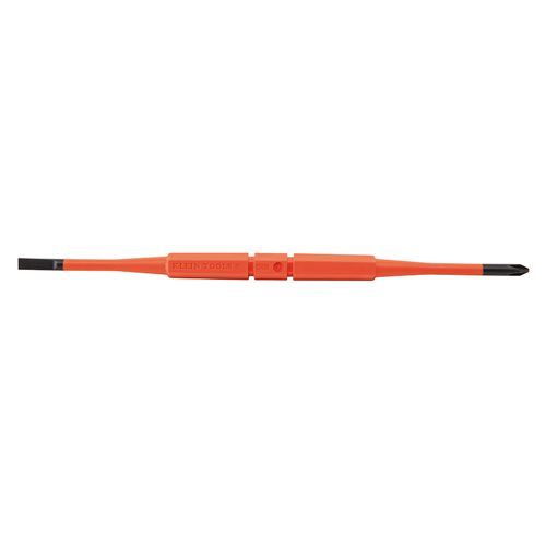 Main product image of Flip-Blade Insulated Screwdriver, 2-in1, Ph Bit #1, Sl Bit 3/16", 32286