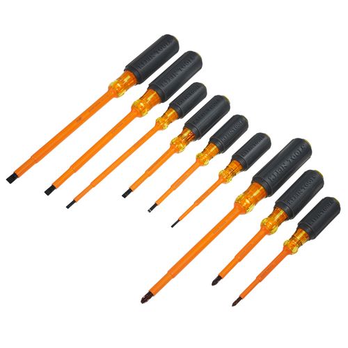 Main product image of Screwdriver Set, 1000V Insulated Slotted and Phillips, 9-Piece, 33528