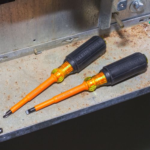 Main product image of Screwdriver Set, 1000V Insulated Slotted and Phillips, 2-Piece, 33532-INS