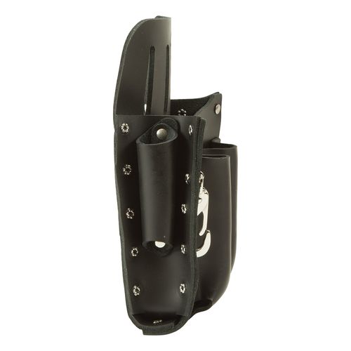 Main product image of Leather Tool Pouch with Knife Snap, 5-Pocket, 5126
