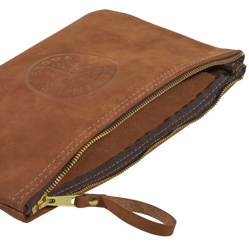 Main product image of Zipper Bag, Top-Grain Leather Tool Pouch, 12-1/2", 5139L