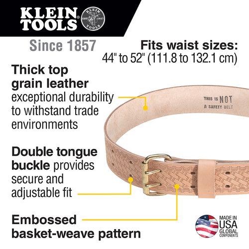 Main product image of Heavy Duty Embossed Tool Belt, X-Large, 5415XL