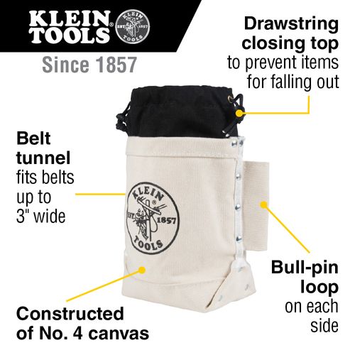 Main product image of Bolt Bag, Top Closing Tool Pouch with Tunnel Connect, 5 x 10 x 9", 5416TC