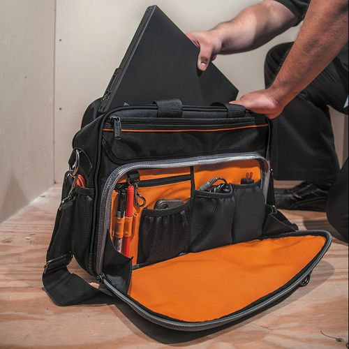 Main product image of Tool Bag, Tradesman Pro Tech Bag, 22 Pockets w/Laptop Pocket, 16", 55455M
