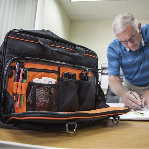 Main product image of Tool Bag, Tradesman Pro Tech Bag, 22 Pockets w/Laptop Pocket, 16", 55455M