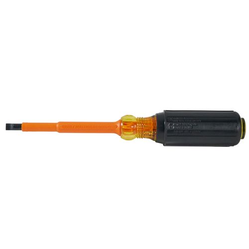 Main product image of Insulated Screwdriver, 1/4" Cabinet, 4" Round Shank, 602-4-INS