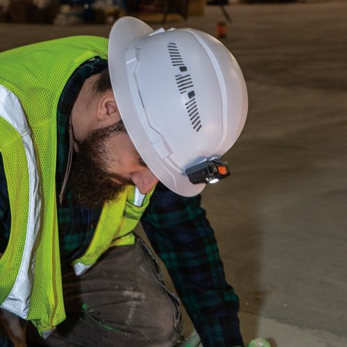 Main product image of Hard Hat, Vented, Full Brim Style, White, 60401