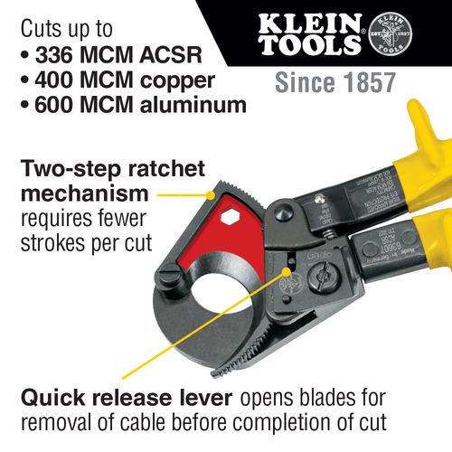 Main product image of Ratcheting ACSR Cable Cutter, 63607