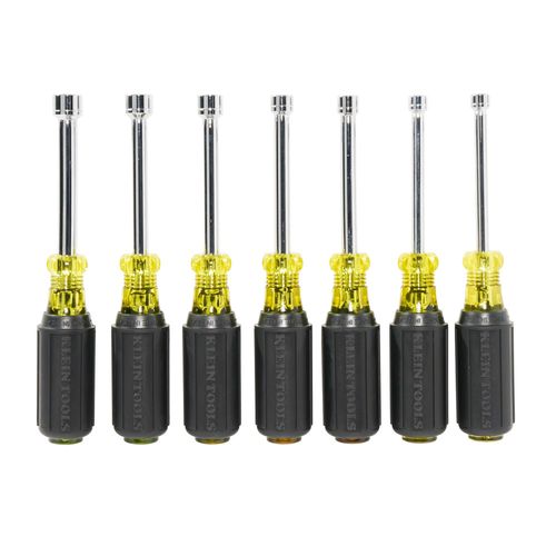 Main product image of Nut Driver Set, Metric Nut Drivers, 3" Shafts, 7-Piece, 65160