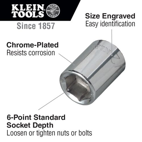 Main product image of 3/8" Drive Socket Wrench Set, 20-Piece, 65508