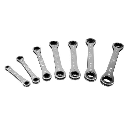 Main product image of Ratcheting Box Wrench Set, 7-Piece, 68222