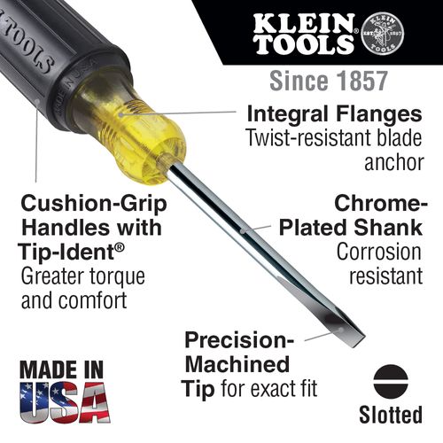 Main product image of Screwdriver Set, Long Blade Slotted and Phillips, 2-Piece, 85072